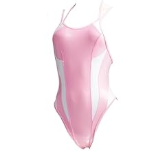 PHARFAITE パルフェットバイカラースクールスイムウェア ピンク M PHARFAITE】PIPING BINDER SLASH フルバックスイムウェア
